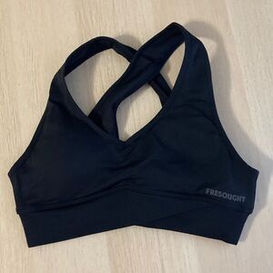 Black Sports Bra by Fresought, Women’s Size Small